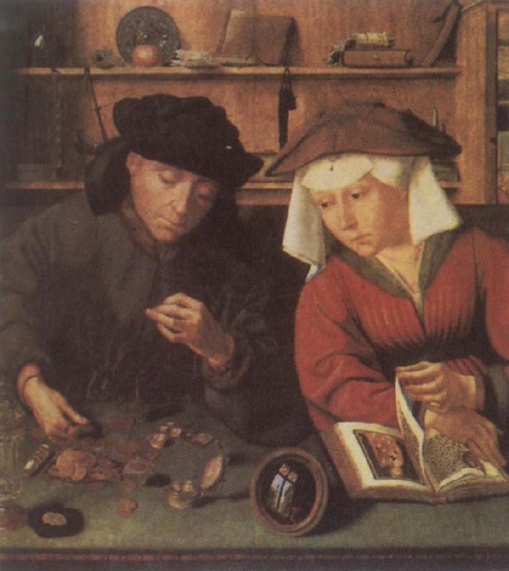 Quentin Massys The Moneylender and His Wife